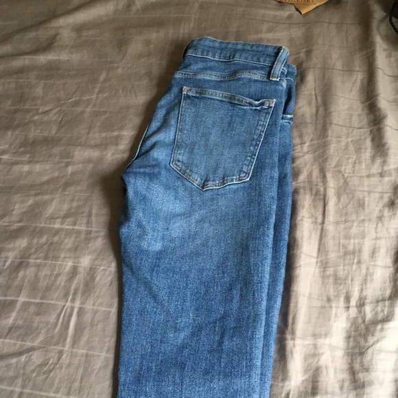 Blue Forever 21 super skinny denim jeans - Picture 1 of 3